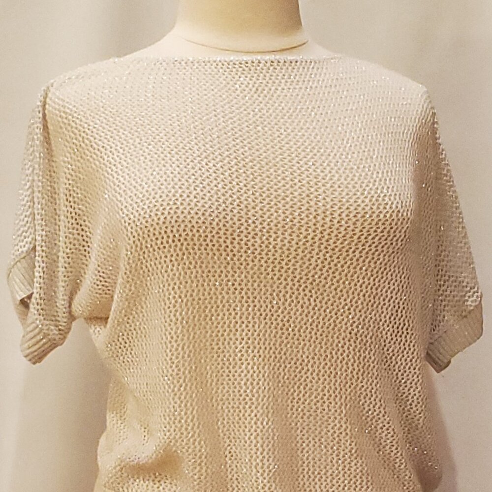 A.N.A White Knit Top PL